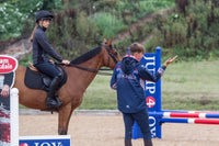 Private individual jumping lesson & meet the horses with Joe Stockdale