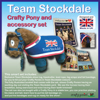 Exclusive Team Stockdale Crafty Ponies Rug Set: